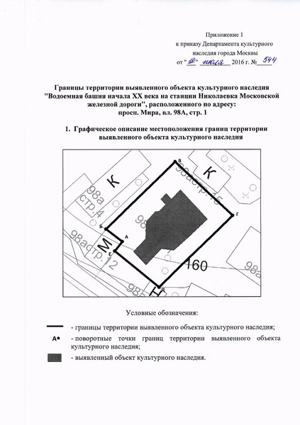 Приказ ДКН Москвы № 544