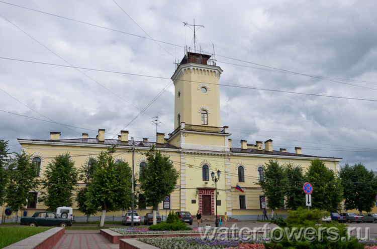 Здание полицейского управления в Гатчине