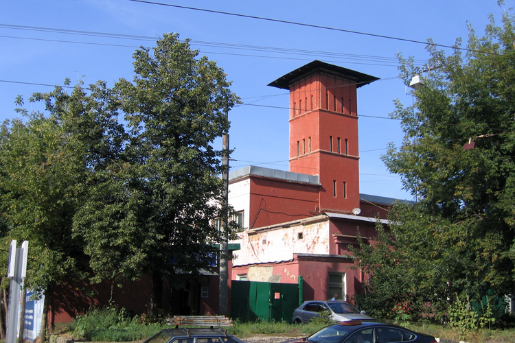Пожарная часть на Краснобогатырской улице