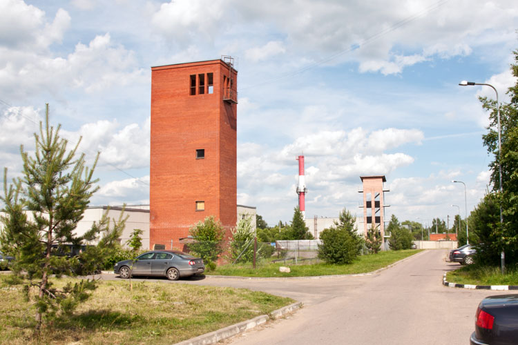 Пожарная часть в Кубинке