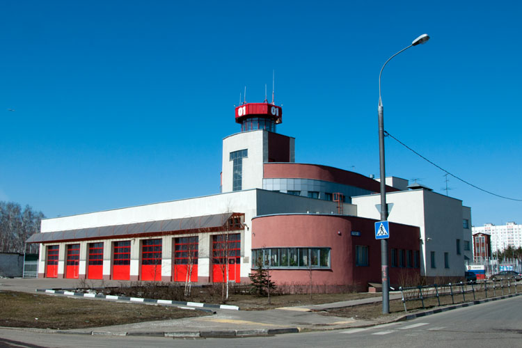 Пожарная часть № 209 в Некрасовке