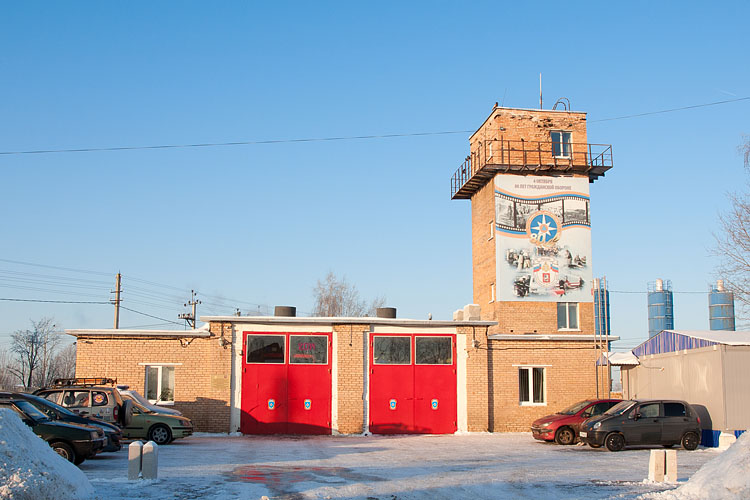 Пожарная часть в Кузнецово