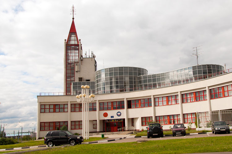 Здание пожарной части в Химках