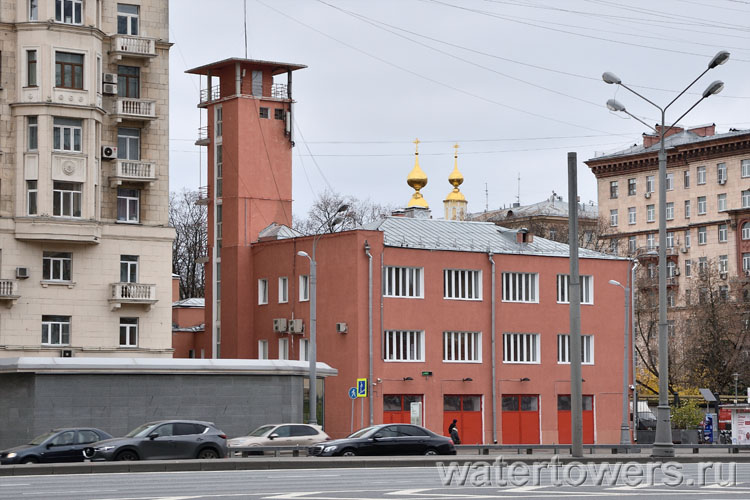 Москва, пожарная часть №19 на Ленинградском проспекте
