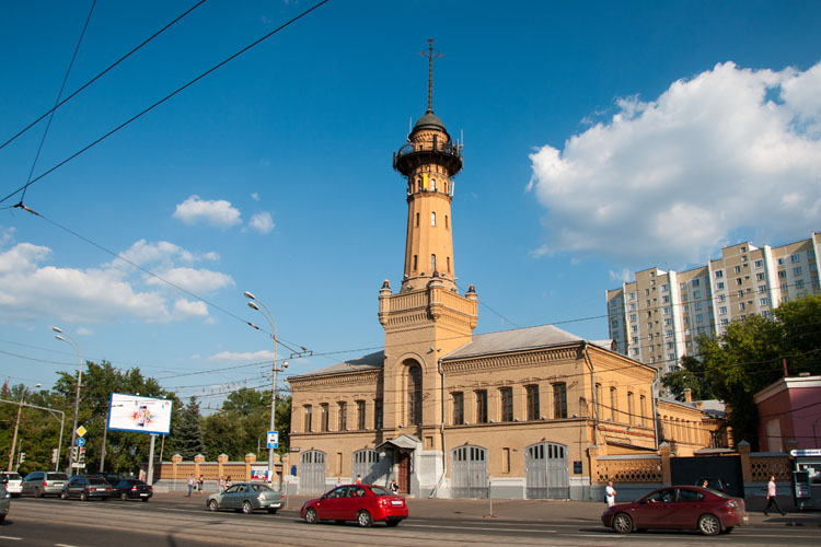 Пожарная каланча в Сокольниках