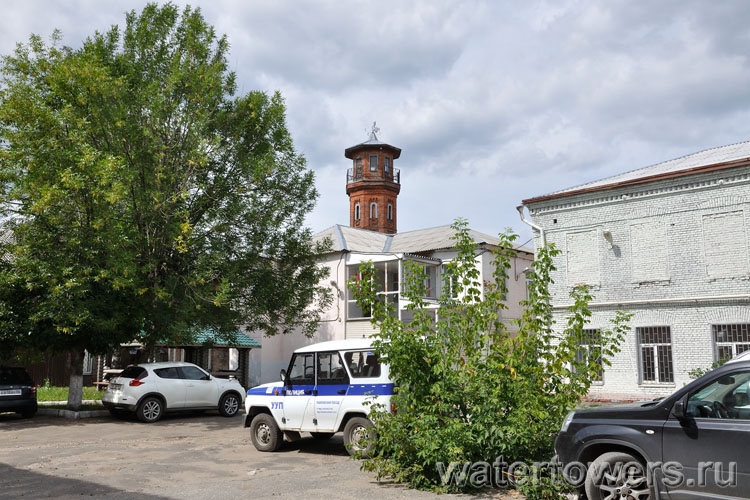 Здание пожарной части с каланчей в Павловском Посаде