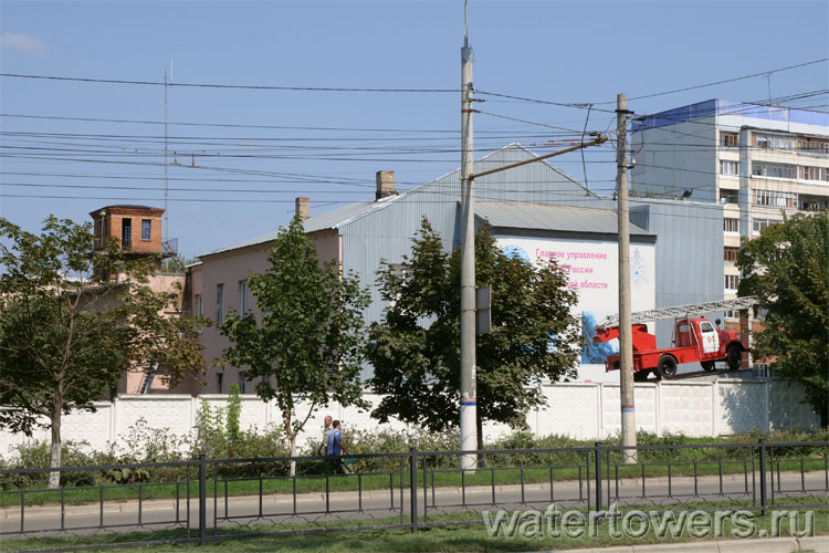Тула, пожарная часть №3 на улице Марата
