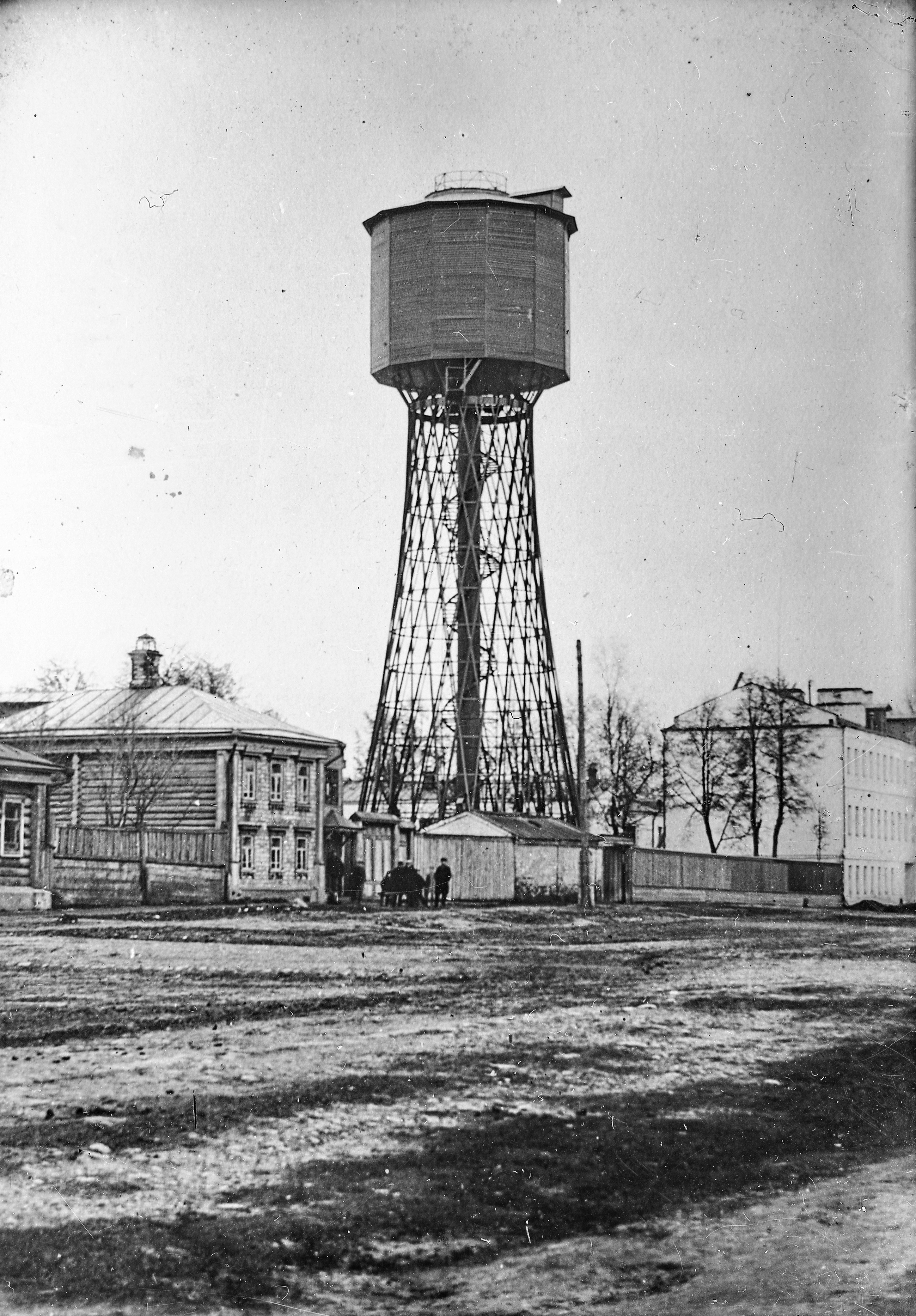 Водопроводная башня системы Шухова. 1928 год