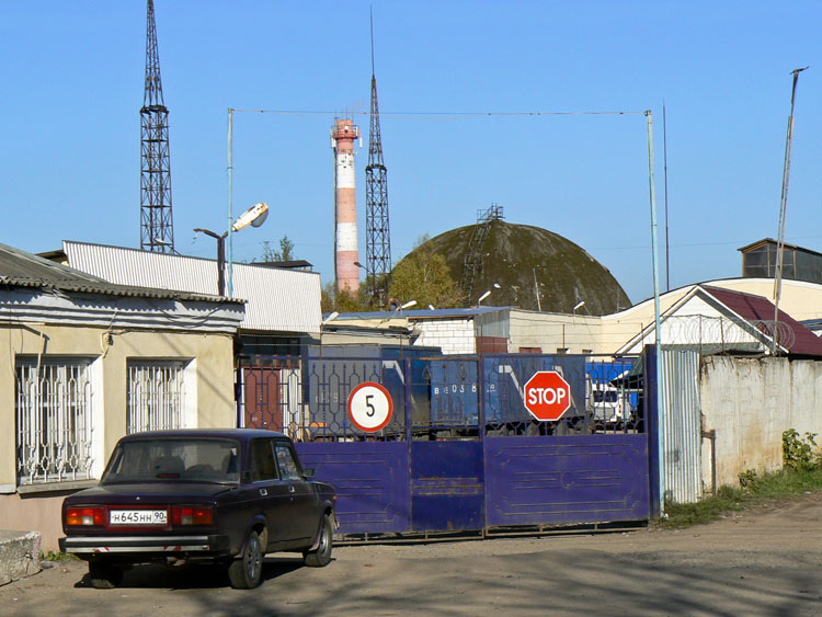 Макет большого купола ВНИЦ ВЭИ