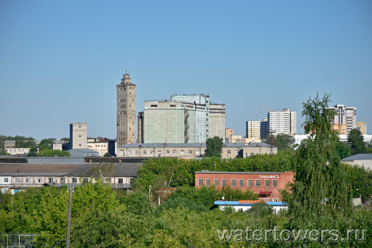 Снесенный элеватор в Иваново