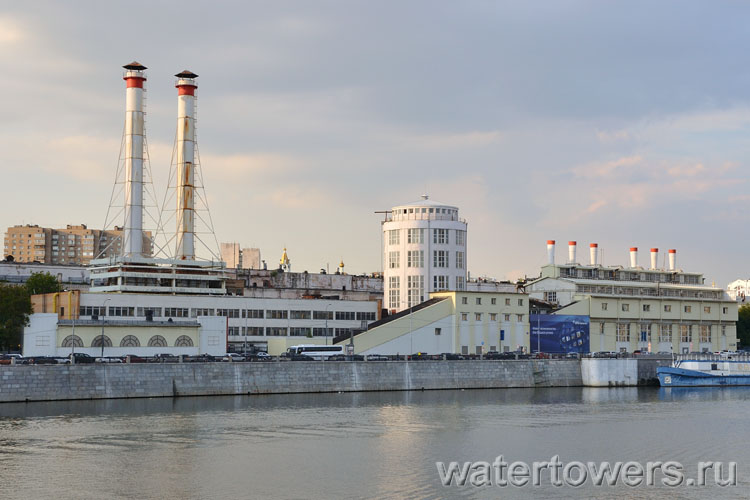 Московская ТЭЦ-7 на Краснопресненской набережной