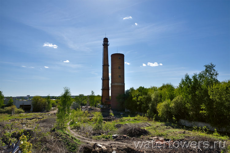 Водонапорная башня в Серпухове
