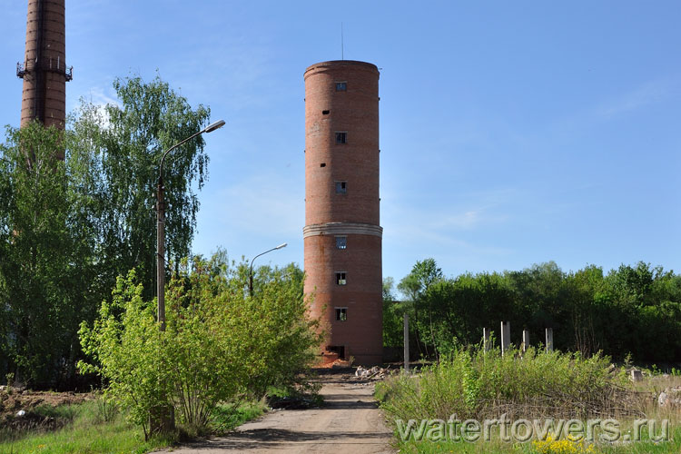 Водонапорная башня в Серпухове