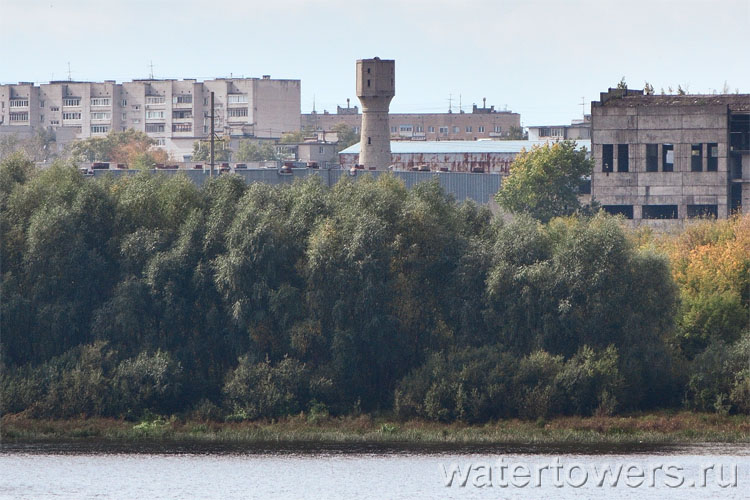 Железобетонная водонапорная башня в Нижнем Новгороде