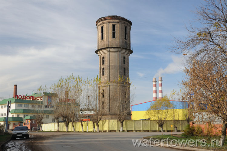 Водонапорная башня завода «Подольск-Цемент»